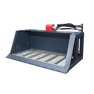 Secchio di screening rock skid